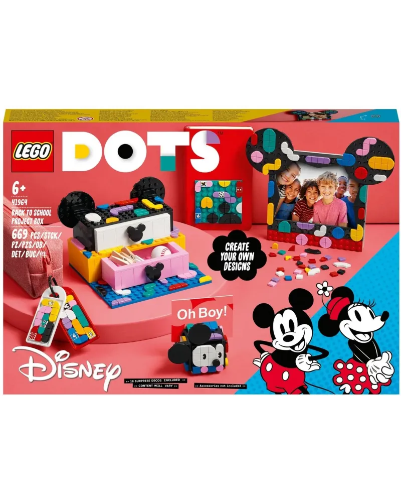 BOITE CREATIVE LA RENTREE MICKEY-MINNIE   LEG41964 LEGO Âge Minimum...