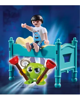 ENFANT AVEC PETIT MONSTRE  GAMME SPECIAL PLUS PMB70876 PLAYMOBIL Âg...
