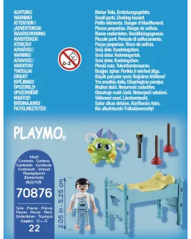 ENFANT AVEC PETIT MONSTRE  GAMME SPECIAL PLUS PMB70876 PLAYMOBIL Âg...