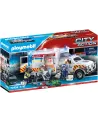 AMBULANCE AVEC SECOURISTES ET BLESSE   PMB70936 PLAYMOBIL Âge Minim...