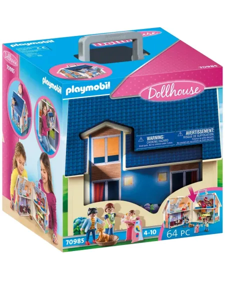 MAISON TRANSPORTABLE   PMB70985 PLAYMOBIL Coup de coeur: Oui -Âge M...