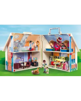 MAISON TRANSPORTABLE   PMB70985 PLAYMOBIL Coup de coeur: Oui -Âge M...
