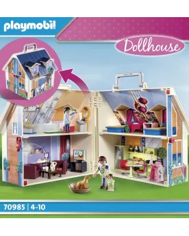 MAISON TRANSPORTABLE   PMB70985 PLAYMOBIL Coup de coeur: Oui -Âge M...