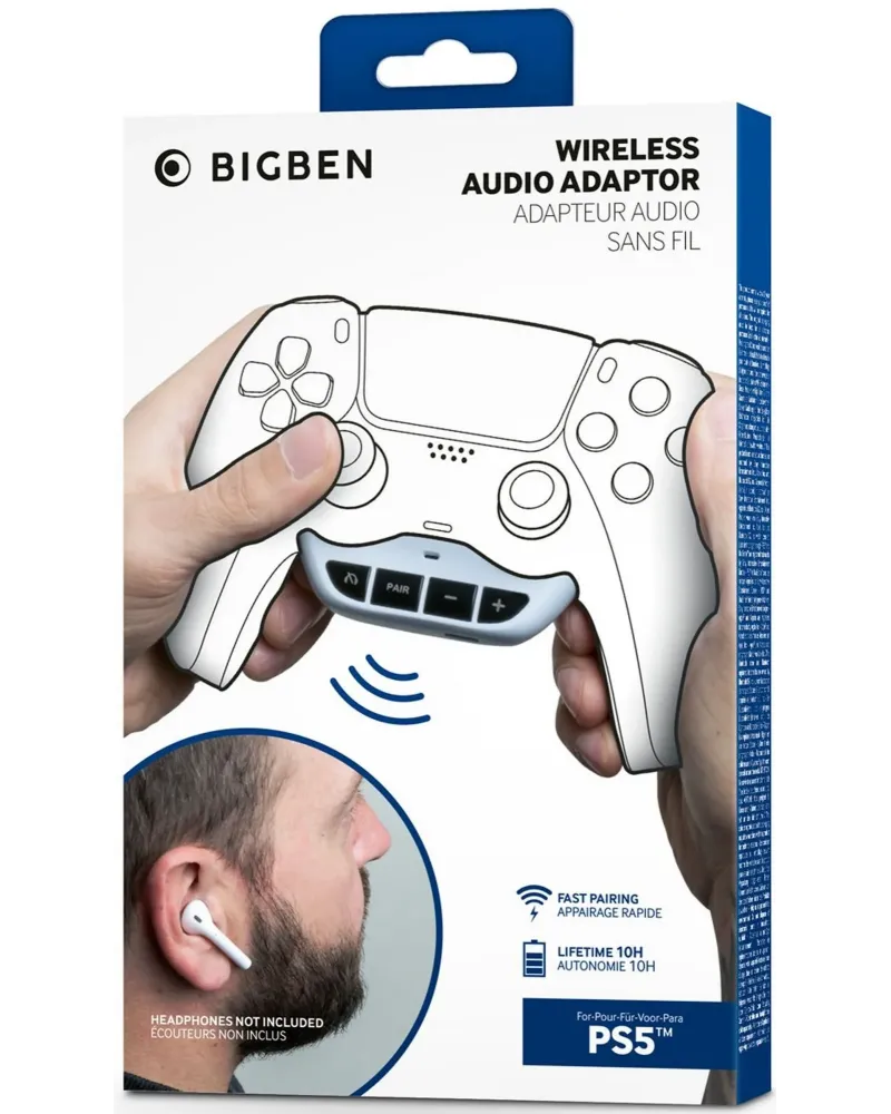 PS5 ADAPTATEUR AUDIO POUR MANETTES SONY   PS5201319 PLAYSTATION 5 Â...