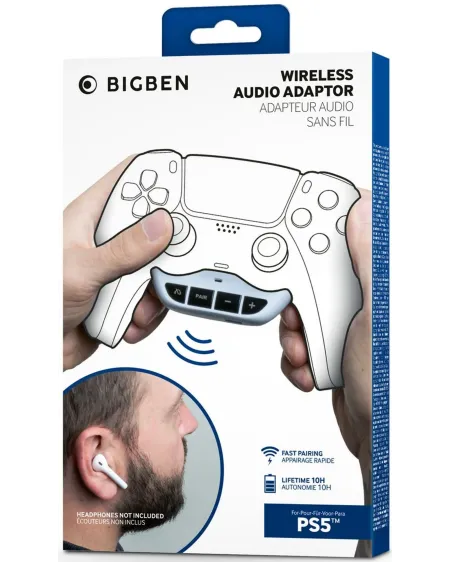 PS5 ADAPTATEUR AUDIO POUR MANETTES SONY   PS5201319 PLAYSTATION 5 Â...