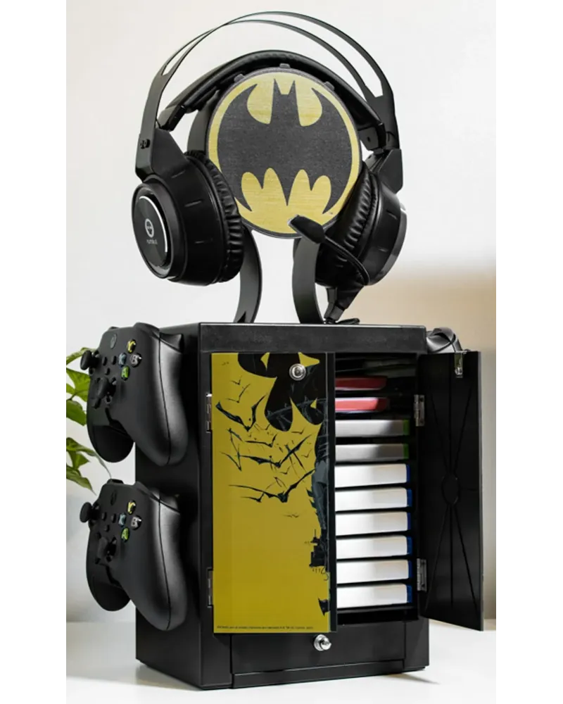MEUBLE DE RANGEMENT BATMAN POUR GAMER Capable de contenir jusqu'à 1...