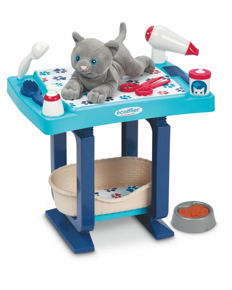 TABLE DE TOILETTAGE POUR CHAT + PEL.  Occupe-toi le mieux possible ...