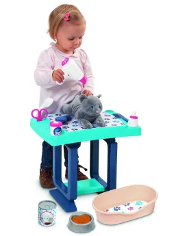 TABLE DE TOILETTAGE POUR CHAT + PEL.  Occupe-toi le mieux possible ...