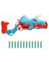 NERF DINO SQUAD TRICERABLAST  Blaster ayant la forme d'un dino. La ...