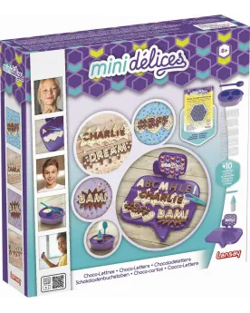 MINI DELICES MON ATELIER CHOCO-LETTRES  Crée des messages super fun...