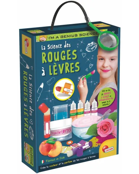 I'M A GENIUS LABORATOIRE DES ROUGES LEV  Réalise des rouges à lèvre...
