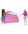 BARBIE CAMPING + 2 POUPEES  Barbie et sa copine sont prêtes pour vi...