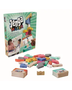 JENGA MAKER Il se joue en équipe. Un membre décrit la construction ...