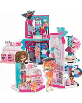 LOL OMG MALL OF SUPRISE Plusieurs espaces : spa, un café, un espace...