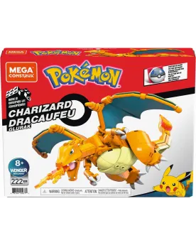 POKEMON CHARIZARD DRACAUFEU  222 pièces pour construire le célèbre ...