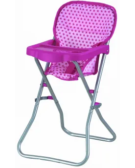 CHAISE HAUTE 841 A ETOILES  51 cm. Facilement repliable. MLG9384S-M...