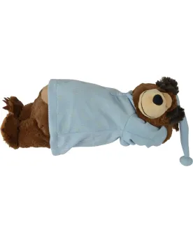 PELUCHE MICHKA 40CM PYJAMA PHOSPHO RONFL  40 cm. Il porte un pyjama...