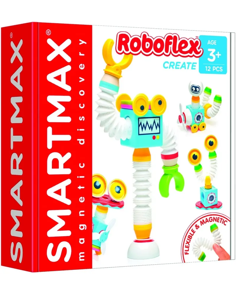 SMARTMAX ROBOTFLEX  Sois créatif et crée tes robots flexibles, magn...