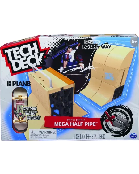TECH DECK HALF PIPE  Le Half pipe du célèbre staboarder Danny Way. ...