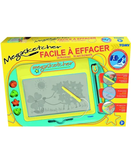 MEGASKETCHER CLASSIQUE MOTORISE  Ardoise magique pour réaliser des ...