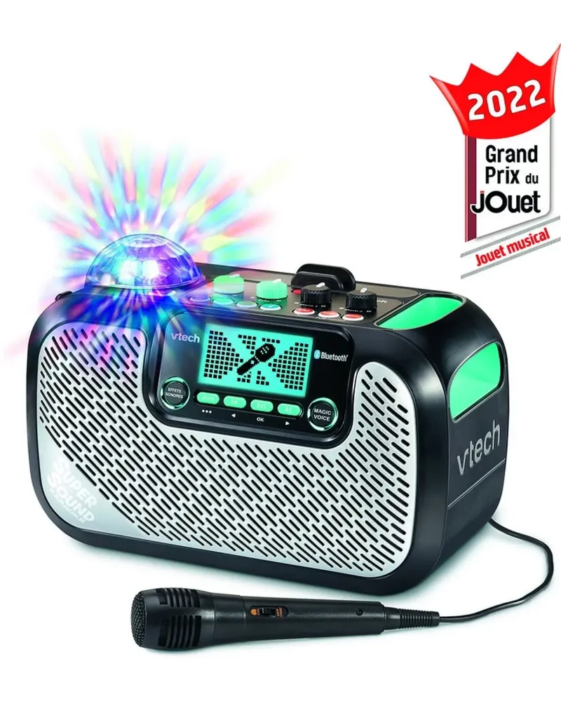 SUPER SOUND KARAOKE Une BoomBox ultra complète pour chanter et fair...
