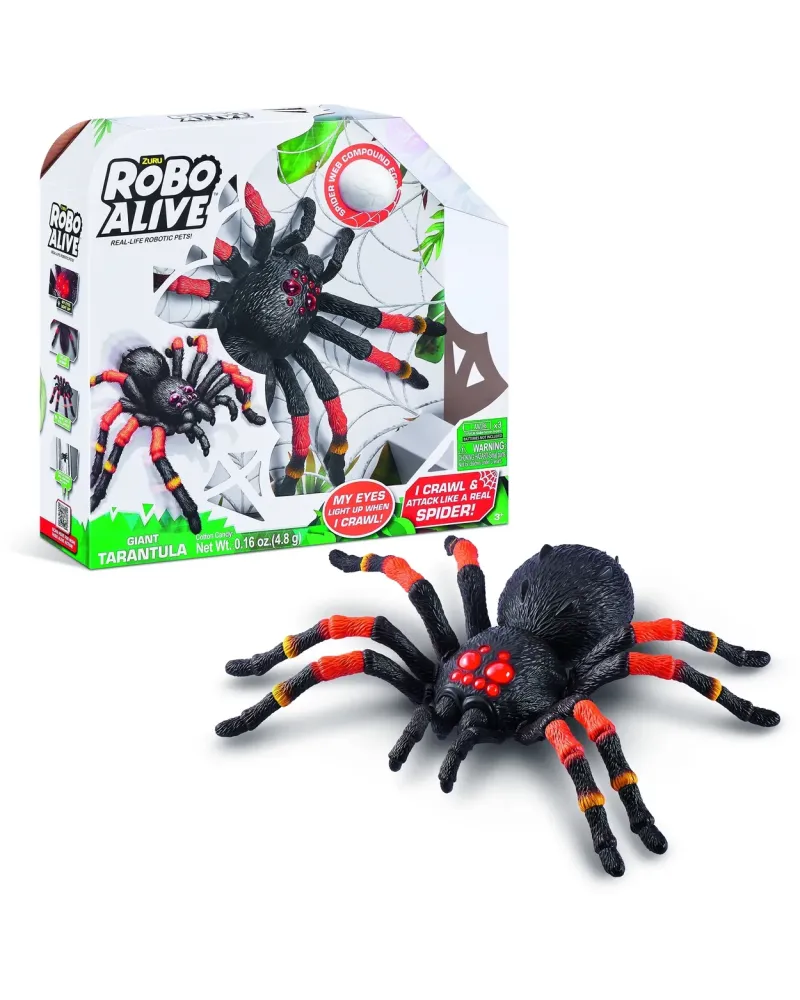 ROBO ALIVE TARANTULE  Elle bouge comme une vraie. Ses yeux s'illumi...