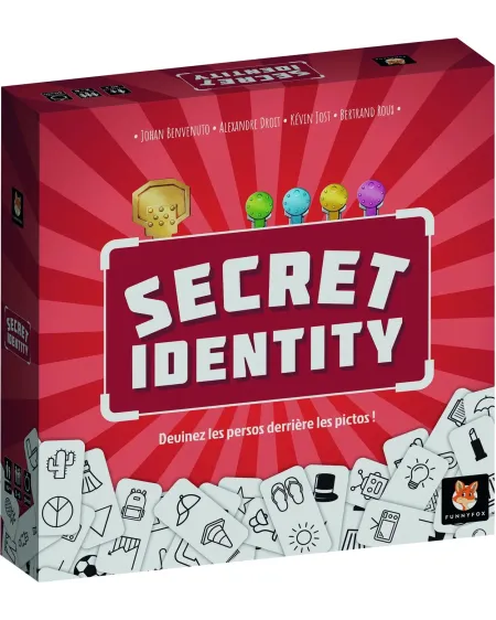 SECRET IDENTITY Faites deviner votre personnage aux autres à l'aide...