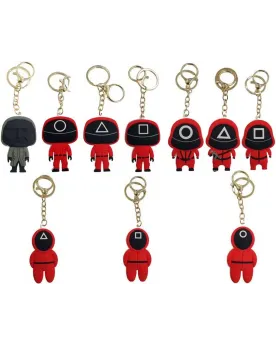 SQUID GAME PORTE CLES 13CM  PORTE CLES SQUID GAME DAN24397348  Âge ...