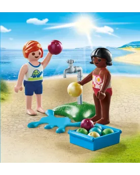 ENFANTS ET BALLONS D'EAU  GAMME SPECIAL PLUS PMB71166 PLAYMOBIL Âge...