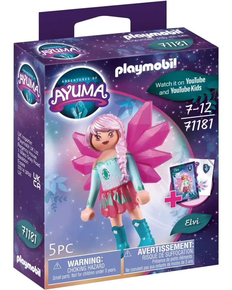 CRYSTAL FAIRY ELVI   PMB71181 PLAYMOBIL Âge Minimum: 7A -Âge Maximu...