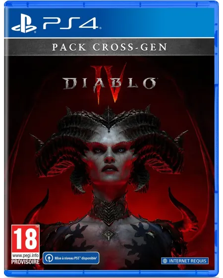 PL4 DIABLO IV FR   PS4729820 PLAYSTATION 4 Âge Minimum: 18A -Âge Ma...