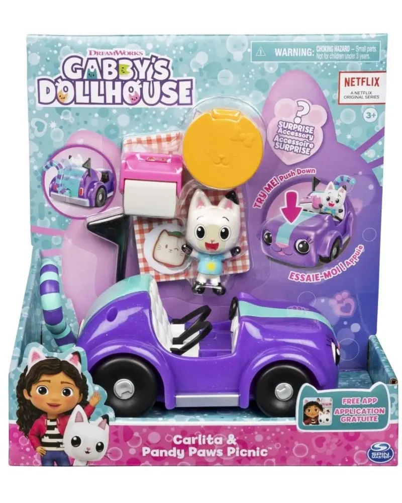 GABBY VEHICULE DE CARLITA  Accessoires inclus. SPN6062145 SPINMASTE...