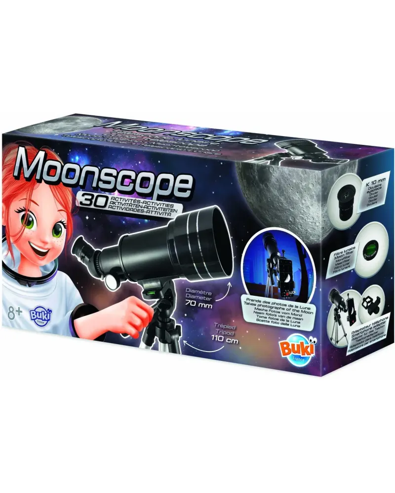 TELESCOPE 30 ACTIVITES 30 activités. Diamètre 70 mm pour observer l...