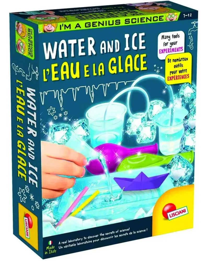 I'M A GENIUS L'EAU ET LA GLACE  15 expériences amusantes et sans da...
