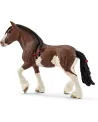 JUMENT CLYDESDALE   SCL13809 SCHLEICH Âge Minimum: 5A -Âge Maximum:...