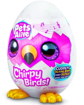 PETS ALIVE CHIRPY BIRDS ASS.  Il parle et répète tout ce que tu dis...