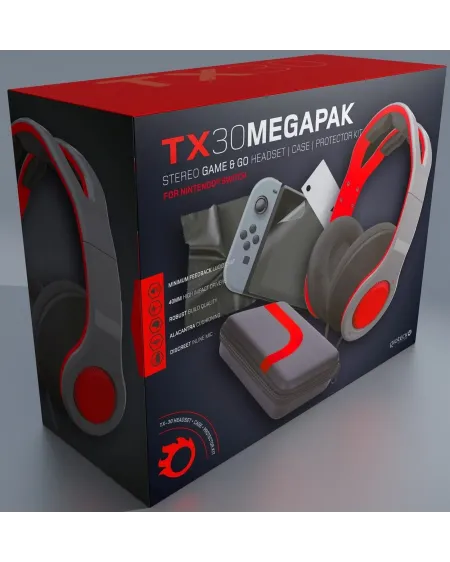 SWITCH MEGAPACK TX30  Casque TX30, kit de nettoyage, protection en ...