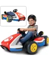 KART MARIO 24V 13KMH 3 VITESSES ET SONS  Batterie 24V. Siège réglab...