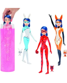 MIRACULOUS POUPEE COLOR CHANGE  Ajoute de l'eau et surprise... quel...