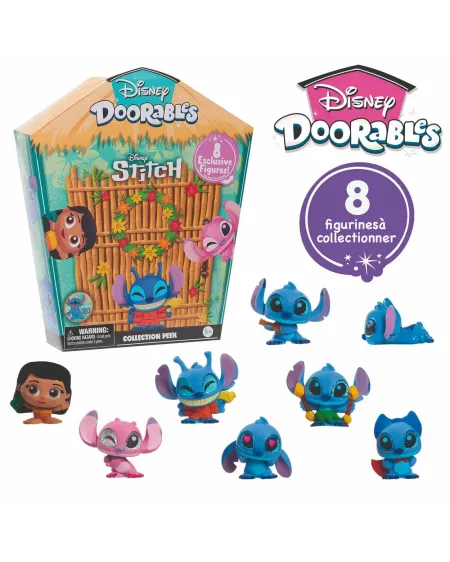 DOORABLE STITCH COLLECTOR PACK  8 figurines Doorables issues de l'u...