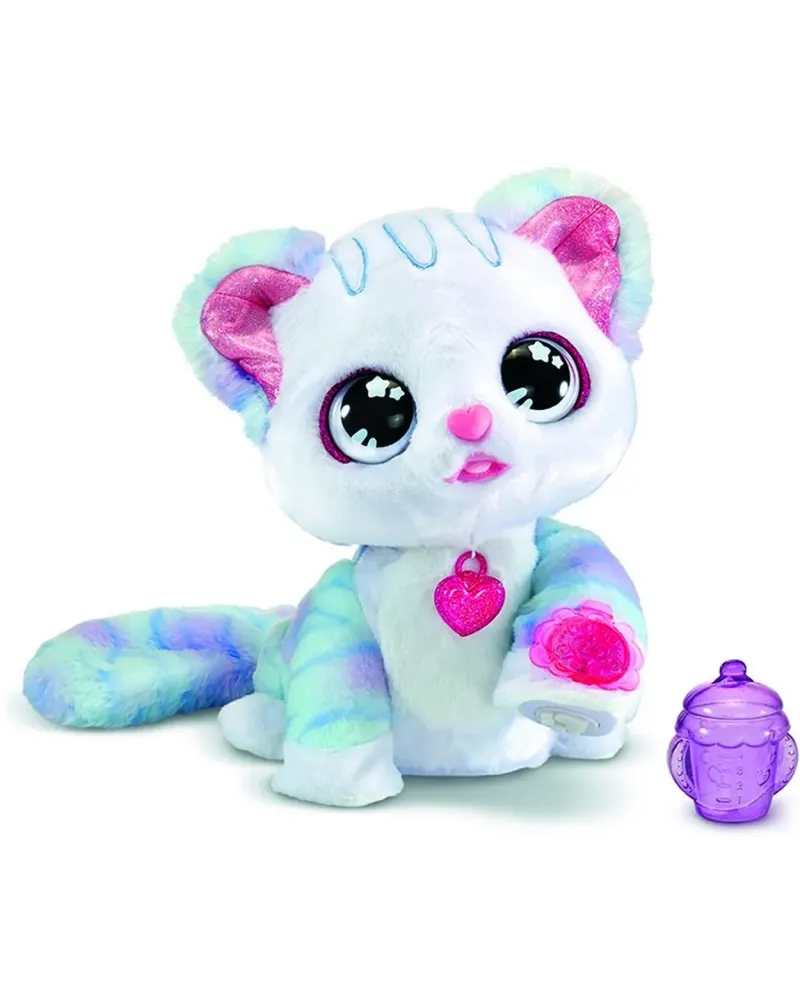 RUBY MON CHAT PAILLETTES MAGIQUES Intéractif, il possède de nombreu...