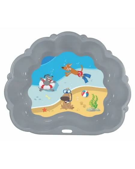 PISCINE CHIEN IML 74X90X19  90 x 74 x 19 H cm. PART00765 PARADISO Â...