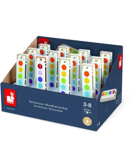 HARMONICA CONFETTI  Vendu à la pièce. JANJ07609 JANOD Âge Minimum: ...