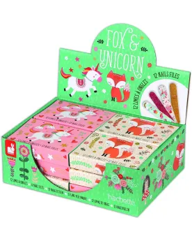 BOITE DE 12 MINI LIME A ONGLES RENARD/LI   JANJ07868 JANOD Âge Mini...