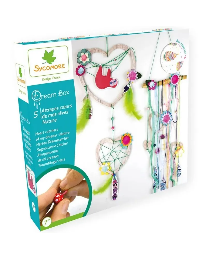 ATTRAP'REVES NATURE  5 attrape-rêves sur le thème de la nature. SYC...