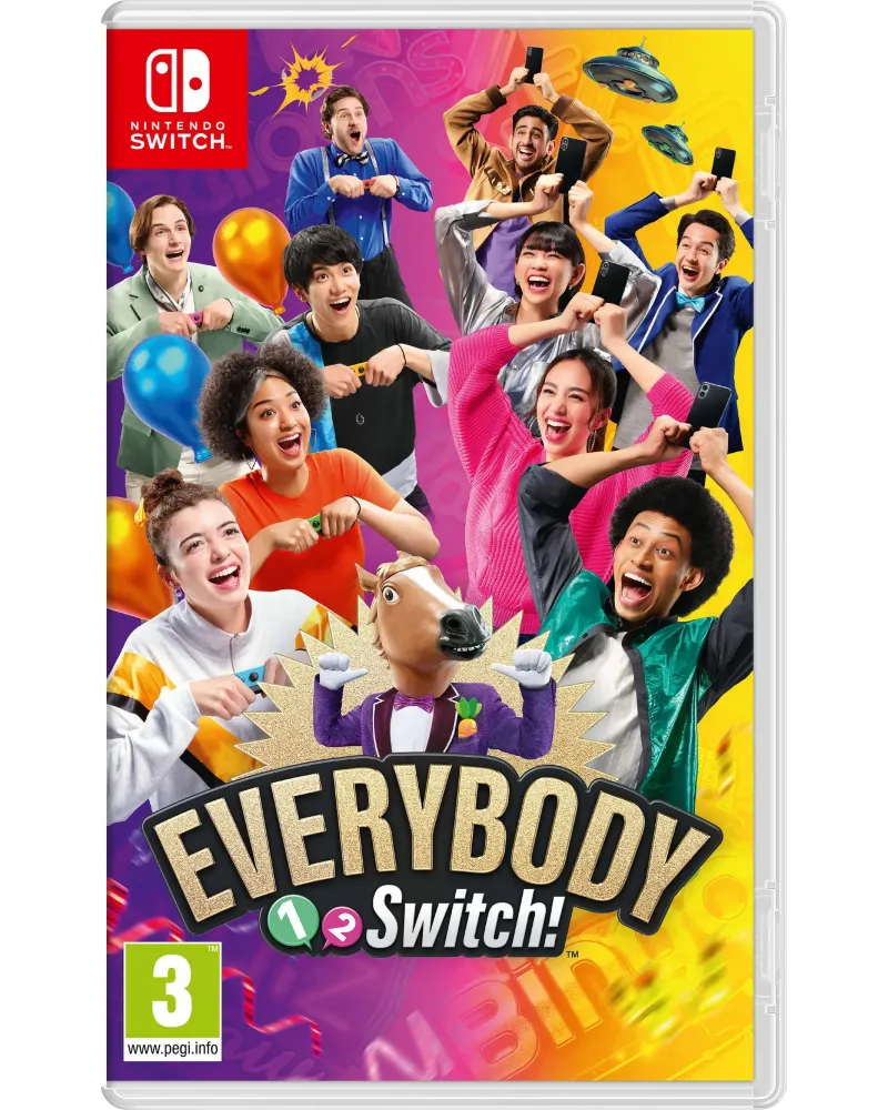 SWITCH EVERYBODY 1-2 SWITCH FR   SWT10004497 NINTENDO SWITCH Âge Mi...