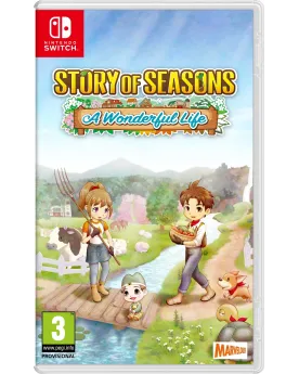 SWITCH STORY OF SEASONS A WONDERFUL LIFE   SWT077156 NINTENDO SWITC...