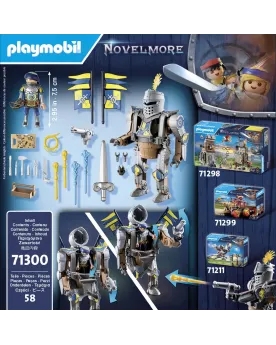 GEANT DE COMBAT NOVELMORE   PMB71300 PLAYMOBIL Âge Minimum: 4A -Âge...
