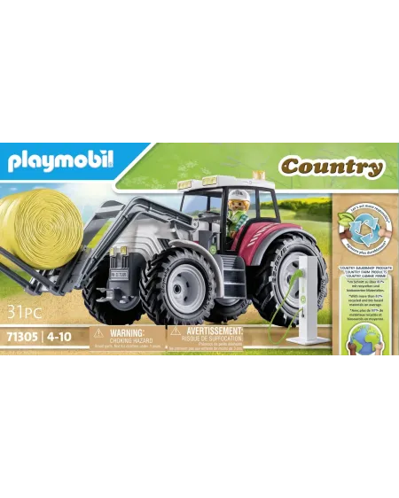 GRAND TRACTEUR ELECTRIQUE   PMB71305 PLAYMOBIL Coup de coeur: Oui -...