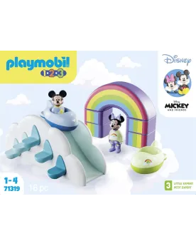 MAISON DES NUAGES DE MICKEY ET MINNIE   PMB71319 PLAYMOBIL Âge Mini...